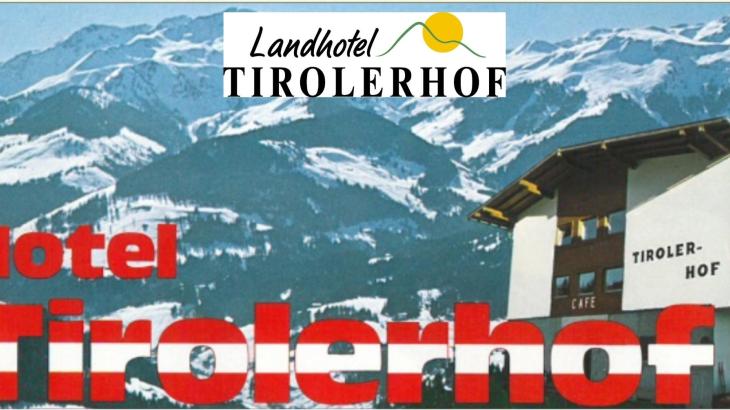 Historische Außenansicht des heutigen Landhotels Tirolerhof in der Wildschönau