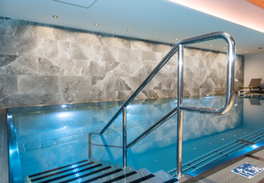 Liebevoll gestalteter Vitalbereich des Landhotels Tirolerhof