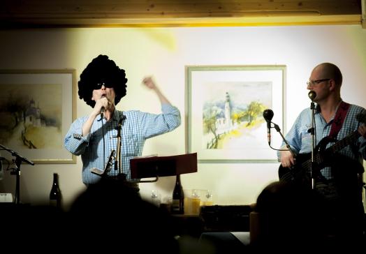 Live-Musik beim Musikabend im Speisesaal des Landhotel Tirolerhof in Oberau in der Wildschönau
