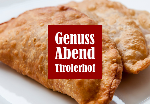 Ankündigung GenussAbend Wildschönau