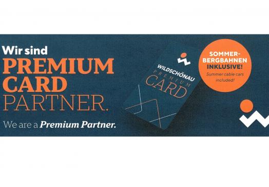 Die Wildschönau Premium Card
