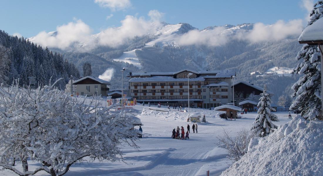 Der Tirolerhof eingebettet in eine wundervolle Winterlandschaft