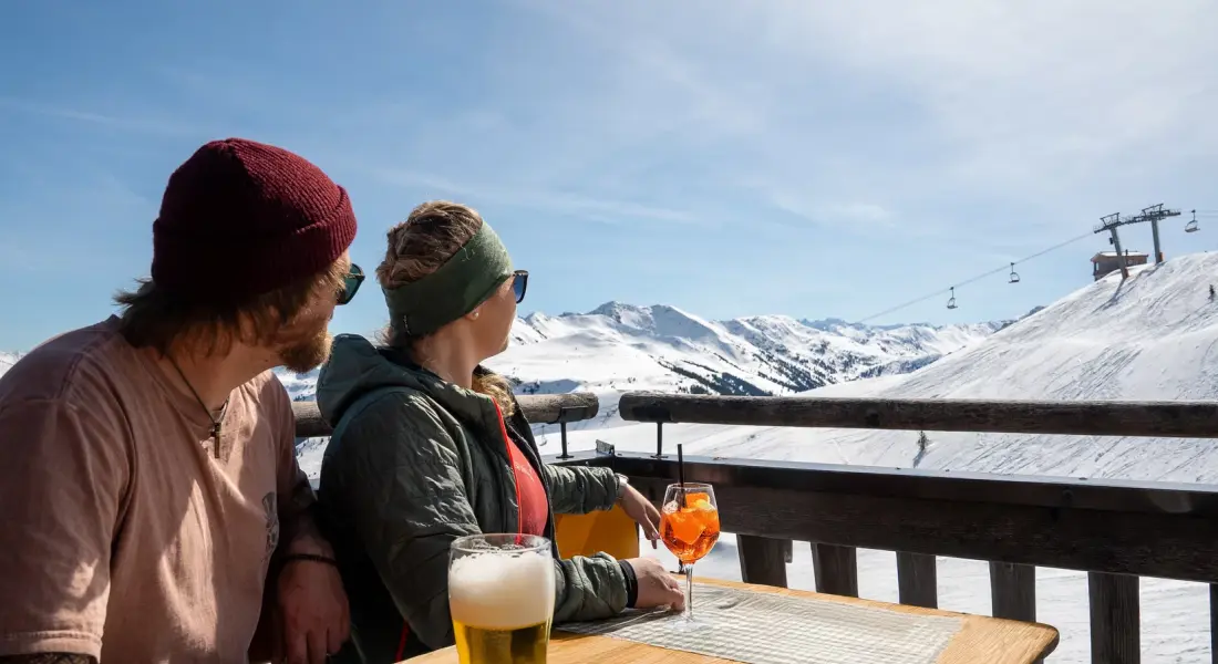 Skilift vor dem Landhotel Tirolerhof
