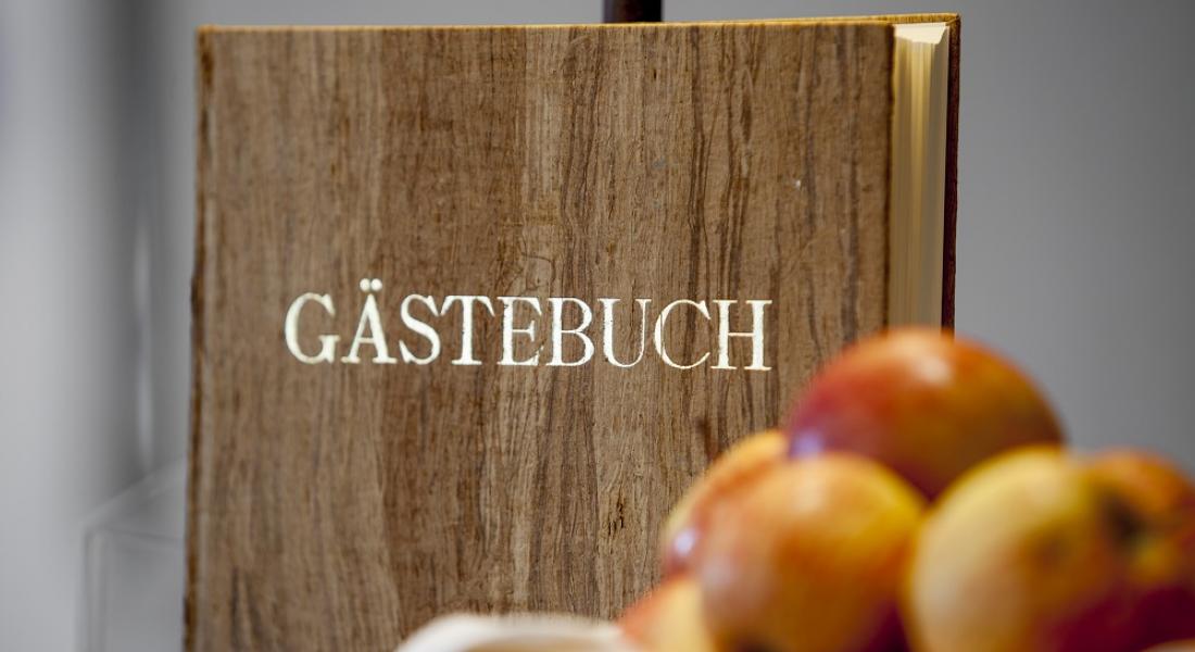 Apfel-Gästebuch