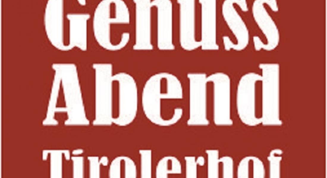 Ankündigung GenussAbend Wildschönau