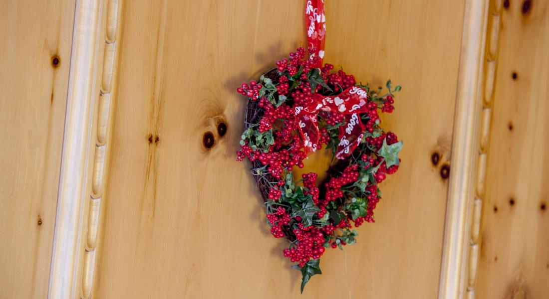 Flower decoration in the Pine Studio