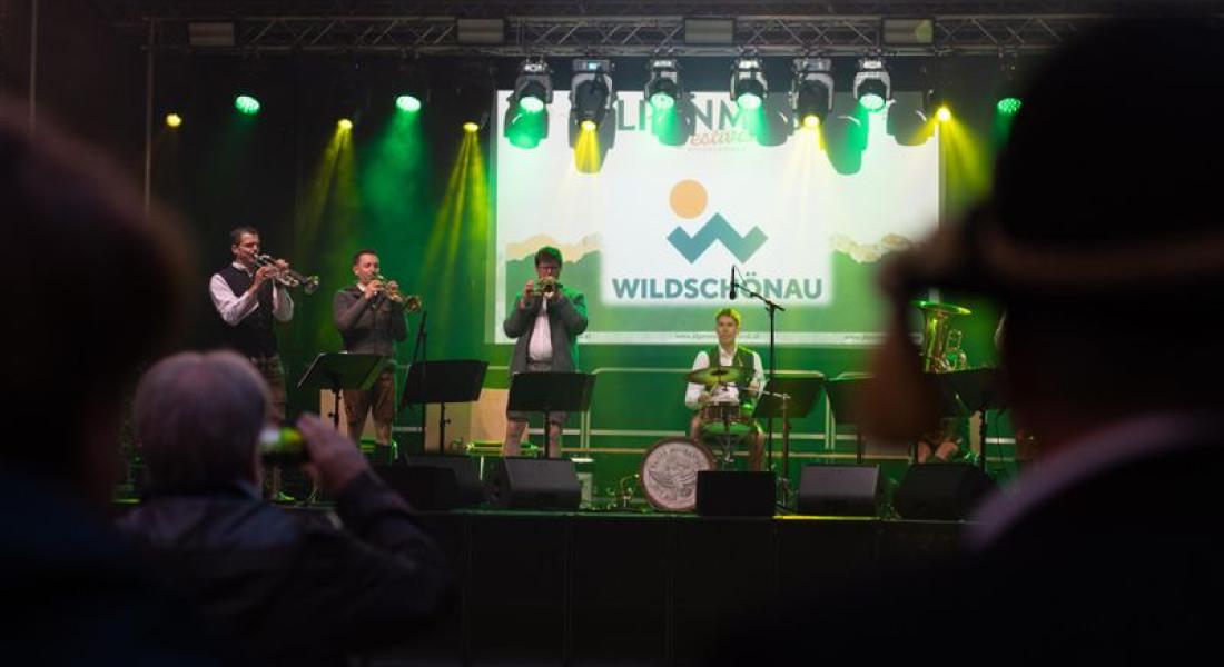 Bühnenfoto Alpenmusikfestival