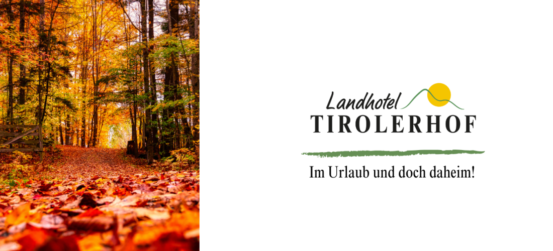 Herbstliche Stimmung rund um's Landhotel Tirolerhof